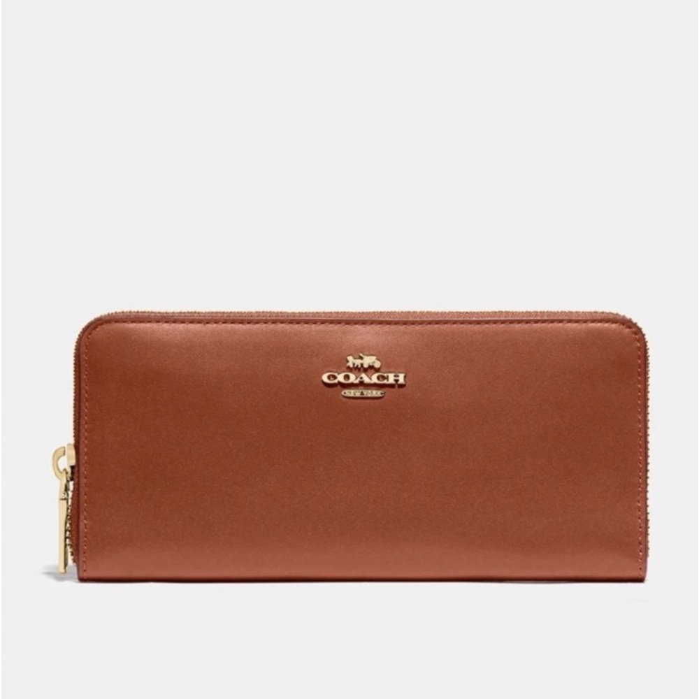Coach leather wallet
